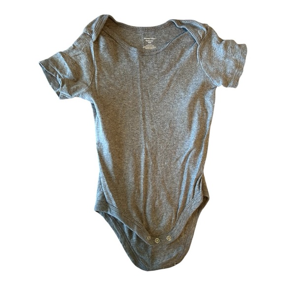 Adorable Star and Stripe Bodysuit Collection - Cream, Gray, Black - Picture 2 of 11